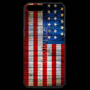 Coque iPhone 7 Plus Premium Drapeau USA Vintage