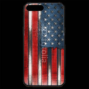 Coque iPhone 7 Plus Premium USA Grunge drapeau
