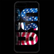 Coque iPhone 7 Plus Premium Logo USA 5