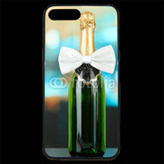 Coque iPhone 7 Plus Premium Bouteille de champagne avec noeud