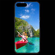 Coque iPhone 7 Plus Premium Kayak dans un lagon