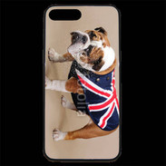 Coque iPhone 7 Plus Premium Bulldog anglais en tenue