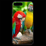 Coque iPhone 7 Plus Premium Couple de perroquets