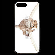 Coque iPhone 7 Plus Premium Chaton sur une corde