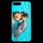 Coque iPhone 7 Plus Premium Bisou de dauphin