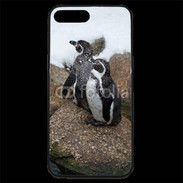 Coque iPhone 7 Plus Premium 2 pingouins