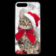 Coque iPhone 7 Plus Premium chat de noël 500