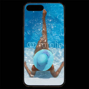 Coque iPhone 7 Plus Premium Femme à la piscine