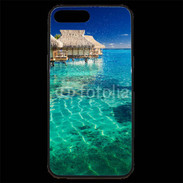 Coque iPhone 7 Plus Premium Bungalow sur l'eau des tropiques