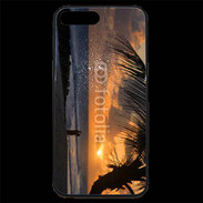 Coque iPhone 7 Plus Premium Couple romantique sur la plage