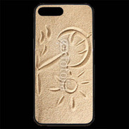 Coque iPhone 7 Plus Premium Soleil et sable sur la plage