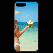 Coque iPhone 7 Plus Premium Cocktail noix de coco sur la plage 5