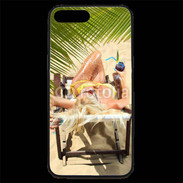 Coque iPhone 7 Plus Premium Femme sexy à la plage 25