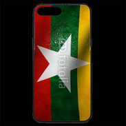 Coque iPhone 7 Plus Premium Drapeau Birmanie