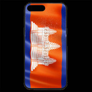 Coque iPhone 7 Plus Premium Drapeau Cambodge