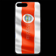Coque iPhone 7 Plus Premium drapeau Costa Rica
