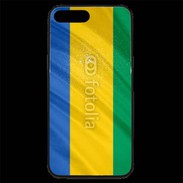 Coque iPhone 7 Plus Premium Drapeau Gabon