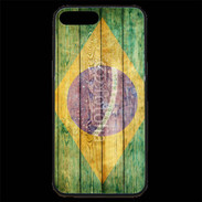 Coque iPhone 7 Plus Premium Drapeau Brésil Grunge 510