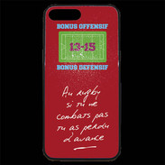 Coque iPhone 7 Plus Premium Le combat Bonus offensif-défensif Rouge