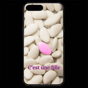 Coque iPhone 7 Plus Premium Dragée C'est une fille PR