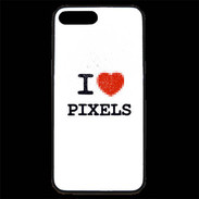 Coque iPhone 7 Plus Premium I love Pixels