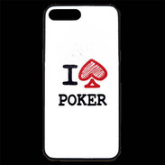 Coque iPhone 7 Plus Premium I love Poker Spade