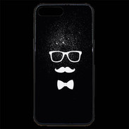 Coque iPhone 7 Plus Premium moustache & noeud 1