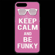 Coque iPhone 7 Plus Premium Keep Calm Funky Rose