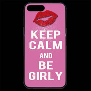 Coque iPhone 7 Plus Premium Keep Calm Girly Rose