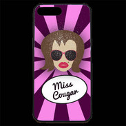Coque iPhone 7 Plus Premium Miss Cougar Chatain