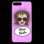Coque iPhone 7 Plus Premium Miss Fiesta Chatain