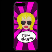 Coque iPhone 7 Plus Premium Miss Shopping Blonde