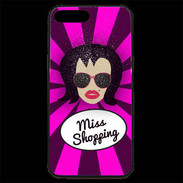Coque iPhone 7 Plus Premium Miss Shopping Brune