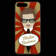 Coque iPhone 7 Plus Premium Mister Business Chatain