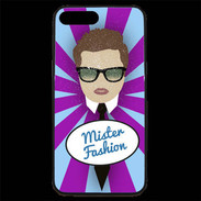 Coque iPhone 7 Plus Premium Mister Fashion Chatain