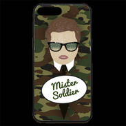 Coque iPhone 7 Plus Premium Mister Soldier Chatain