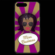 Coque iPhone 7 Plus Premium Miss business Black