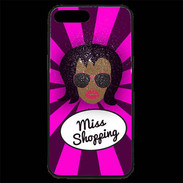 Coque iPhone 7 Plus Premium Miss Shopping Black