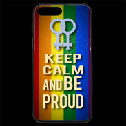 Coque iPhone 7 Plus Premium Keep Calm and Be proud Women Gay