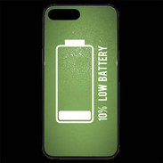 Coque iPhone 7 Plus Premium Low Battery vert ZG
