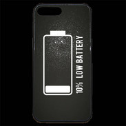 Coque iPhone 7 Plus Premium Low Battery noir ZG