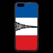Coque iPhone 6 Premium Drapeau français et Tour Eiffel