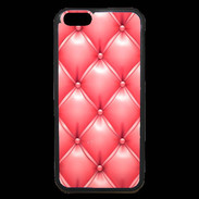 Coque iPhone 6 Premium Capitonnage Rose