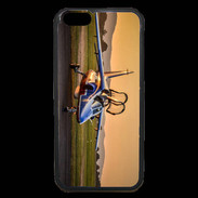 Coque iPhone 6 Premium Alfa Jet au couché de soleil