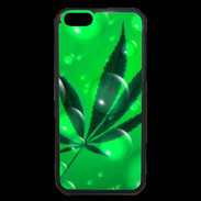 Coque iPhone 6 Premium Cannabis Effet bulle verte