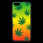 Coque iPhone 6 Premium Fond Rasta Cannabis