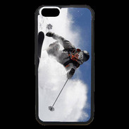 Coque iPhone 6 Premium Skieur en montagne