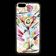 Coque iPhone 6 Premium cocktail en dessin