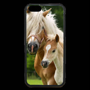 Coque iPhone 6 Premium Cheval et poulain