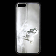 Coque iPhone 6 Premium Cheval blanc 1